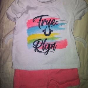 True Religion short set